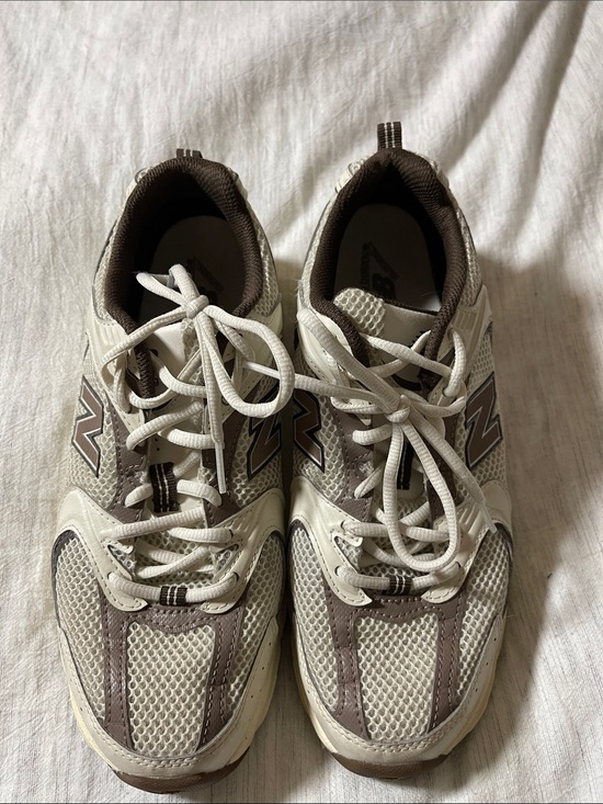 New Balance Other - New Balance 530 Men’s Cream and Brown Mesh Running Sneakers